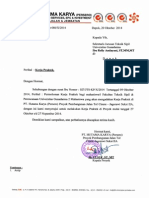 Surat Penrimaan Kerja Praktek