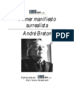 Andre Breton Primer Manifiesto Surrealist A