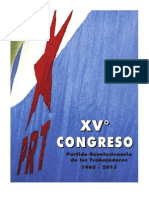 Libro XV Congreso PRT