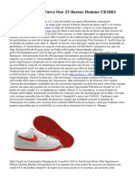 Pas Cher Nike Air Force One 25 Basses Homme UK1865