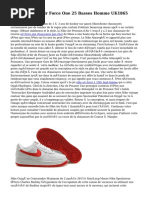 Pas Cher Nike Air Force One 25 Basses Homme UK1865