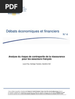 Analyse Du Risque de Contrepartie de La Reassurance Pour Les Assureurs Francais PDF