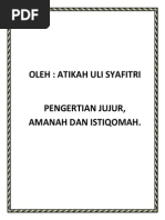 Download jujur amanah dan istiqomah by Teguh Akbar Harahap SN252213518 doc pdf