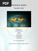 Proposal Bisnis Nugget Tahu Sayuran