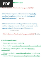 CRM Process