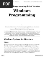 Wikipedia Windows Programming Book 2011