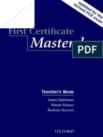 First Certificate Masterclass Teachers Book