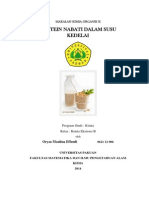 Makalah Organik - Protein Nabati Dalam Susu Kedelai PDF