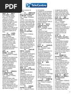 Cine Enero 2015 Telecentro | PDF | Ocio