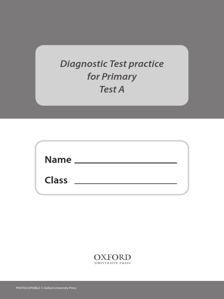 Diagnostic Test A | PDF