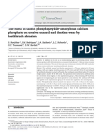 Ranjitkar Et Al. (2009) The Effect of Casein Phosphopeptide-Amorphous Calcium Phosphate On Erosive Enamel and Dentine Wear by Toothbrush Abrasion