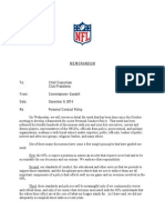 2h(i). Memo Regarding New NFL Personal Conduct Policy (Dec. 9, 2014)