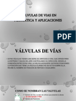 Valvulas de Vias en Neumatica y Aplicaciones