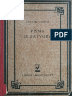 Antonio Gramsci-Pisma Iz Zatvora-Zora - Državno Izdavačko Poduzeće Hrvatske (1961)