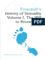 Foucault's 'History of Sexuality Volume I, The Will To Knowledge'