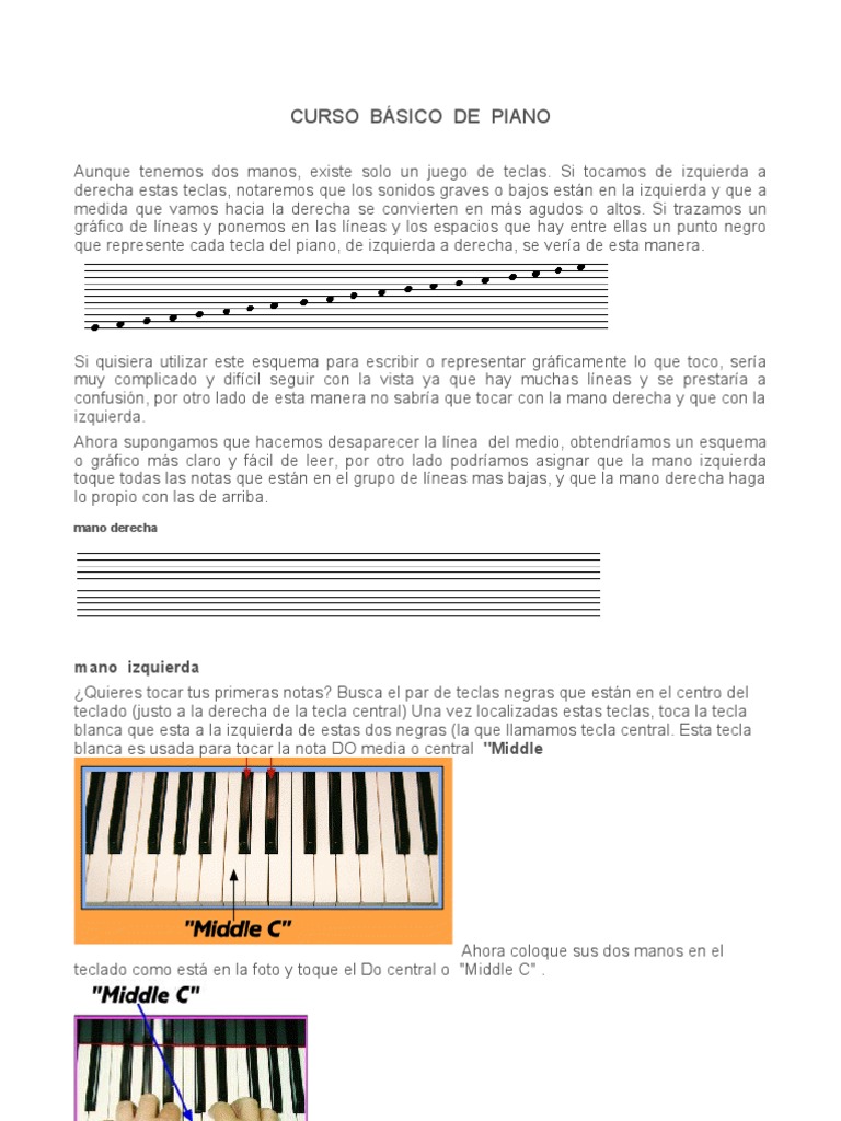 Curso Completo De Piano Pdf Gratis