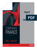 Corporate Finance - CH 6, 7 8