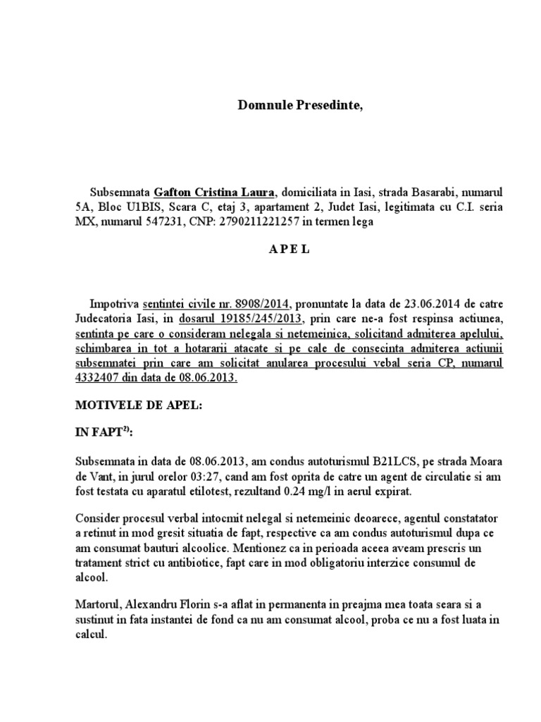 Apel Cristina