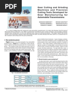 Gears Cutting and Grinding