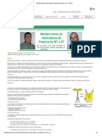 Mantenimiento de Interruptores de Potencia de MT y at - Zensol