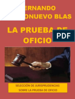 Libro La Prueba de Oficio (Autor: Dr. Fernando Barrionuevo Blas)