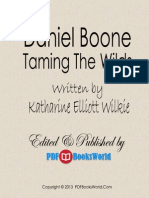 Daniel Boone by Katharine Elliott Wilkie