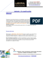 El Reconocimiento y La Motivación Laboral PDF