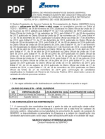 Edital No 24 - 13o Aditamento de Vagas