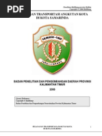 Download Pelayanan Transportasi Angkutan Kota Di Kota Samarinda - Badan Penelitian Dan Pengembangan Daerah Provinsi Kalimantan Timur - Dokumen Negara  Instansi by Oepick Thalib SN252275526 doc pdf