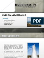 Energia Geotermica