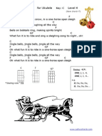 Uke - L.4. Jingle Bells in C - Easier - C, G7, F, CCT PDF
