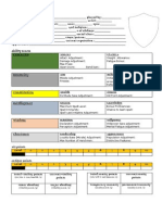 Character Sheet