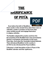 Significants of Poya