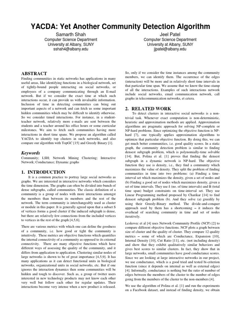 Cetera algorithm examples
