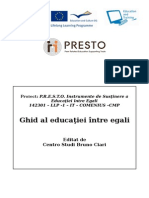 Ghid Educatia Intre Egali