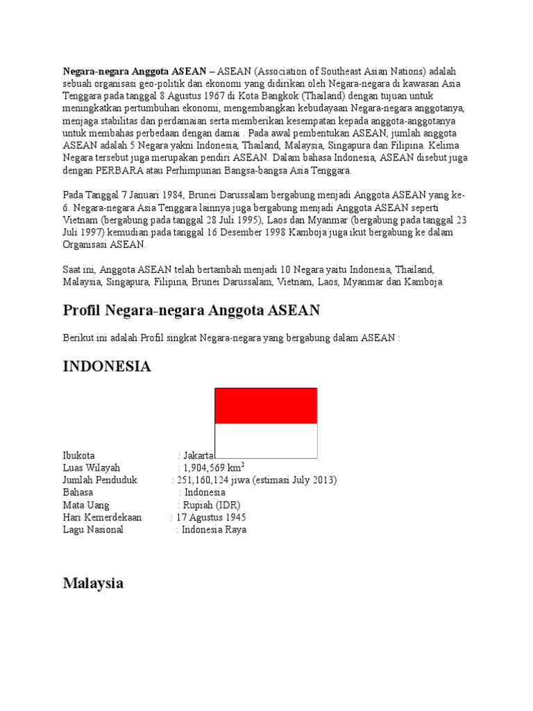 Negara Negara Asean