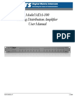 MDA-100 User Manual