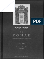  El Zohar  Traducido Explicado Y Comentado parte 3