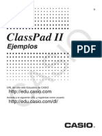 ClassPad II Examples