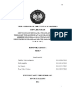 (291464686) 8111410064 Kewenangan Mengadili Peradilan Militer Terhadap Tindak Pidana Yang Dilakukan Anggota Militer Indonesia Asing Tinjauan Terhadap Independensi Peradilan Militer Dalam Uu Nomor 31 Tahun 1997