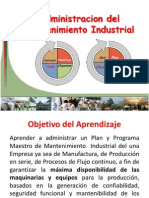 IM - 1.3 Gestión Del Mantenimiento Industrial