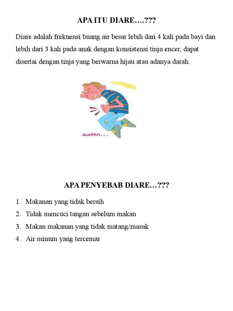 Panduan Penanganan Diare pada Anak | PDF