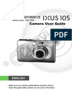 Canon Powershot SD1300 Is Manual