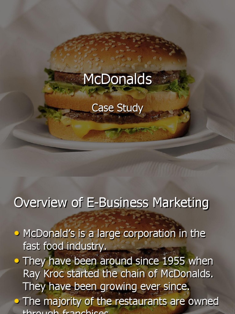 Case Study Mcdonalds | PDF | Mc Donald's | Brand