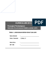 Download 6 RPP SD KELAS 1 SEMESTER 2 - Lingkungan Bersih Sehat Dan by Mujid Amin SN252311424 doc pdf