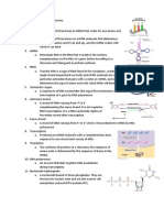 DNA and Protein Synthesis Glossary