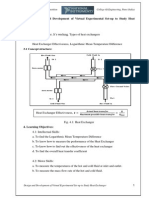 Design and Development of Virtual Experimental Set-Up To Study Heat Exchanger