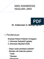 Pedoman Anamnesis GGN Jiwa