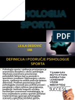 Psihologija Sporta