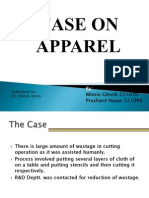 Apparel Industry Case Study
